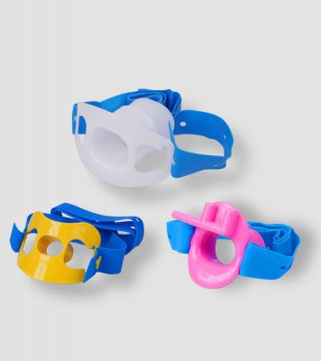 ストラップ付きまたはストラップなしの使い捨てマウスピース